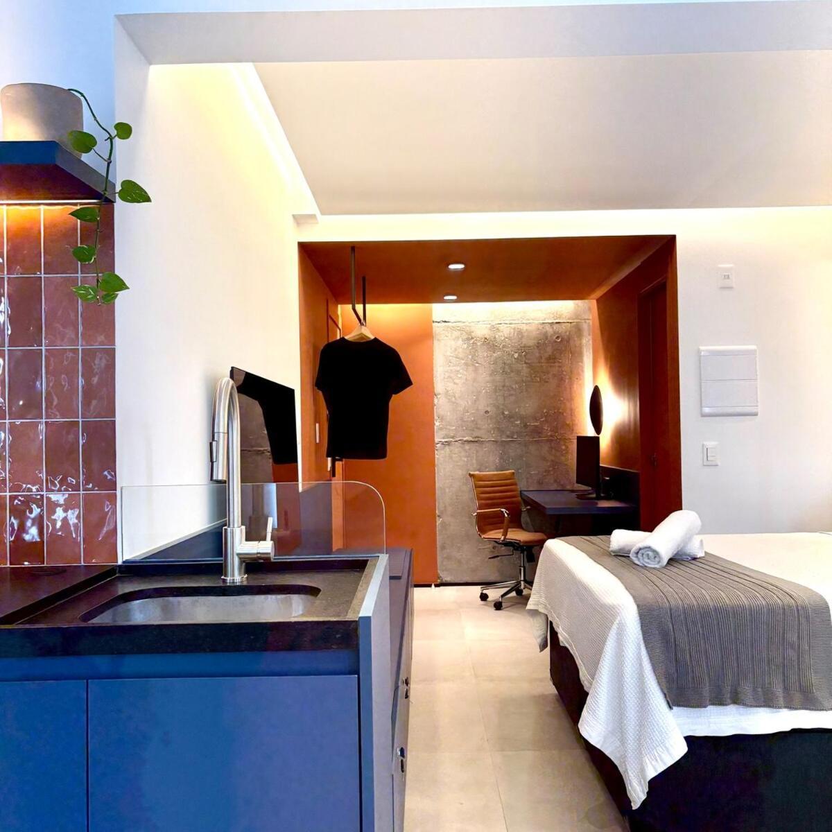 Apartamento Com Estacao De Trabalho E Vista Proximo A Faria Lima E Congonhas São Paulo Exteriér fotografie