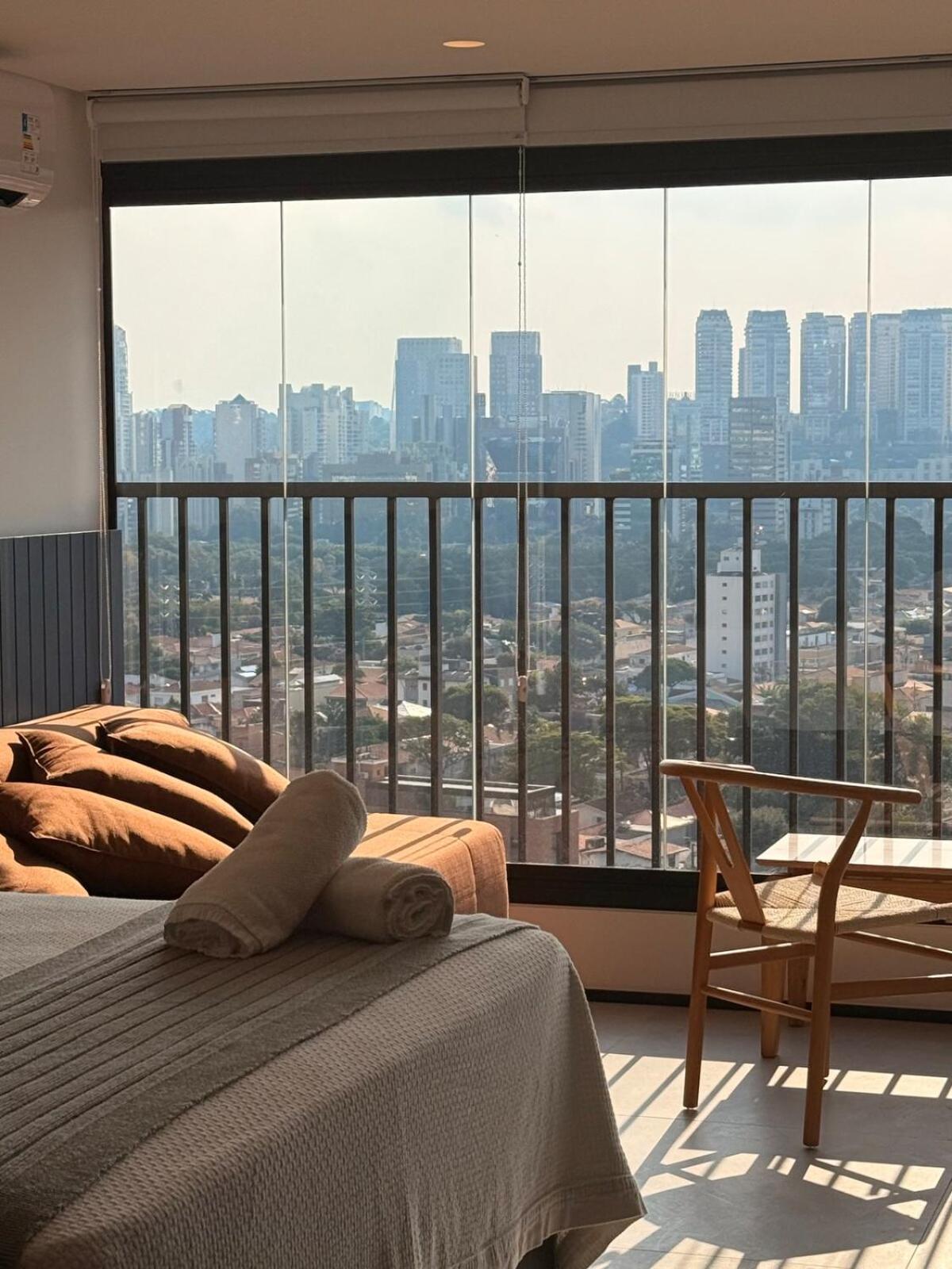 Apartamento Com Estacao De Trabalho E Vista Proximo A Faria Lima E Congonhas São Paulo Exteriér fotografie