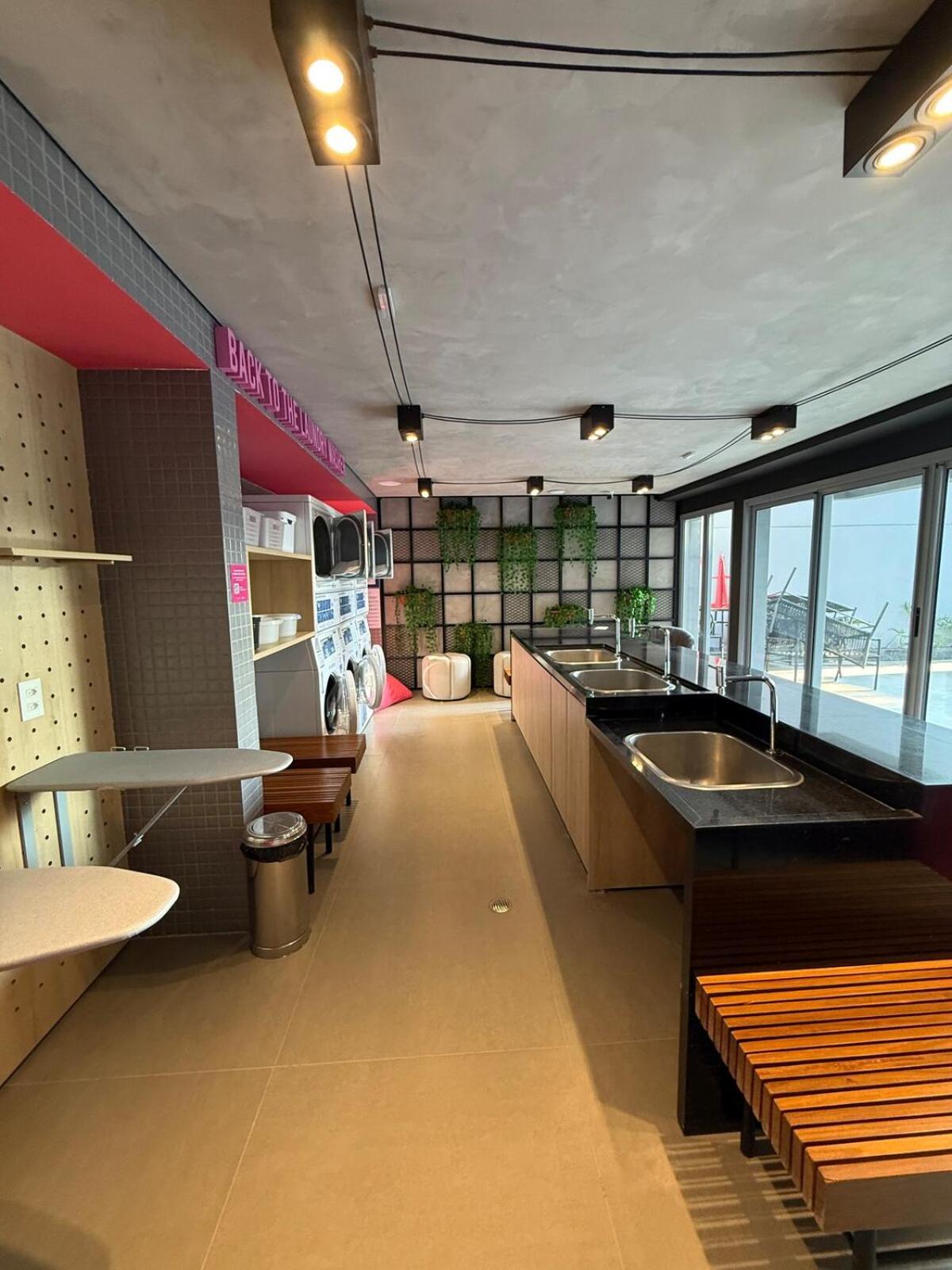Apartamento Com Estacao De Trabalho E Vista Proximo A Faria Lima E Congonhas São Paulo Exteriér fotografie